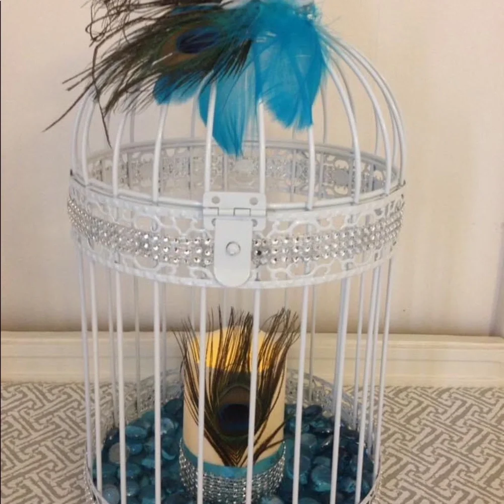 Bird Cage Wedding Centerpiece Hanging Lantern